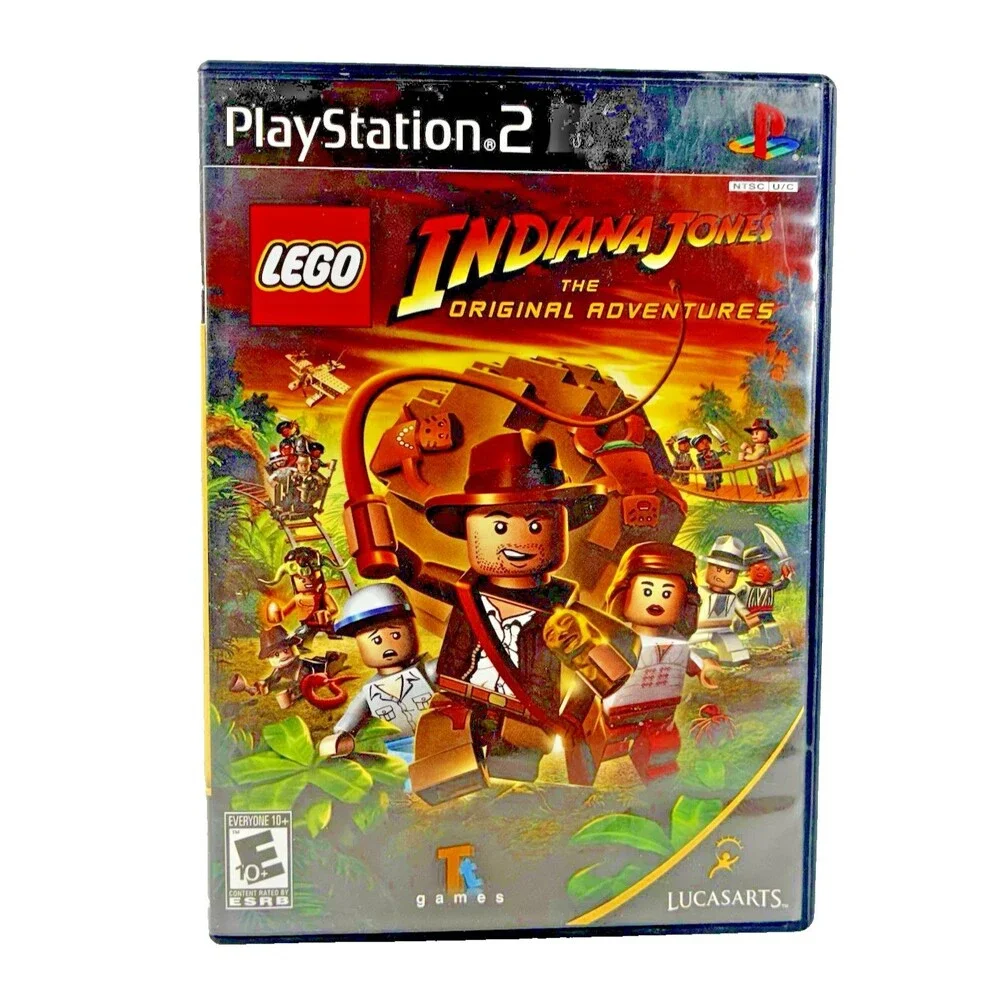 LEGO Indiana Jones The Original Adventures Sony Playstation 2 Complete Tested